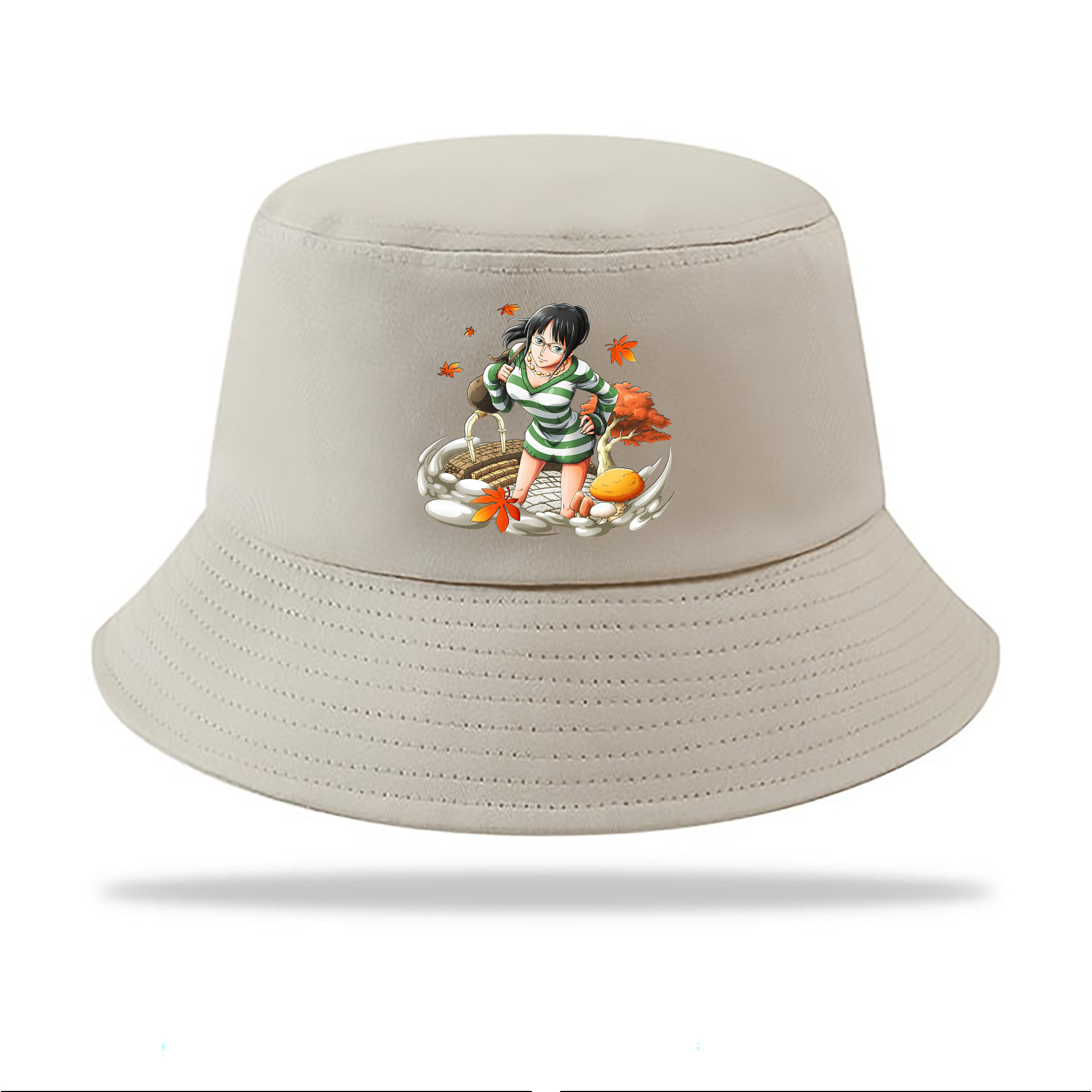 （画像用） ワンピース ニコ・ロビン ONE PIECE Nico Robin アウトドア日除けバケットハット